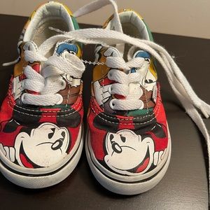 Vans vintage Mickey Mouse size toddler 5